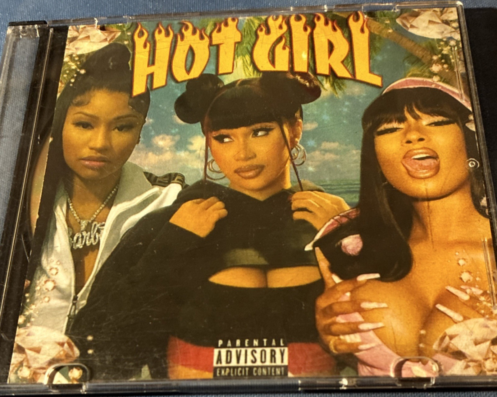 Doja Cat Saweetie Nicki Minaj Rap & Hip-Hop CD ‘Hot Girl’ Parental Advisory Jew…