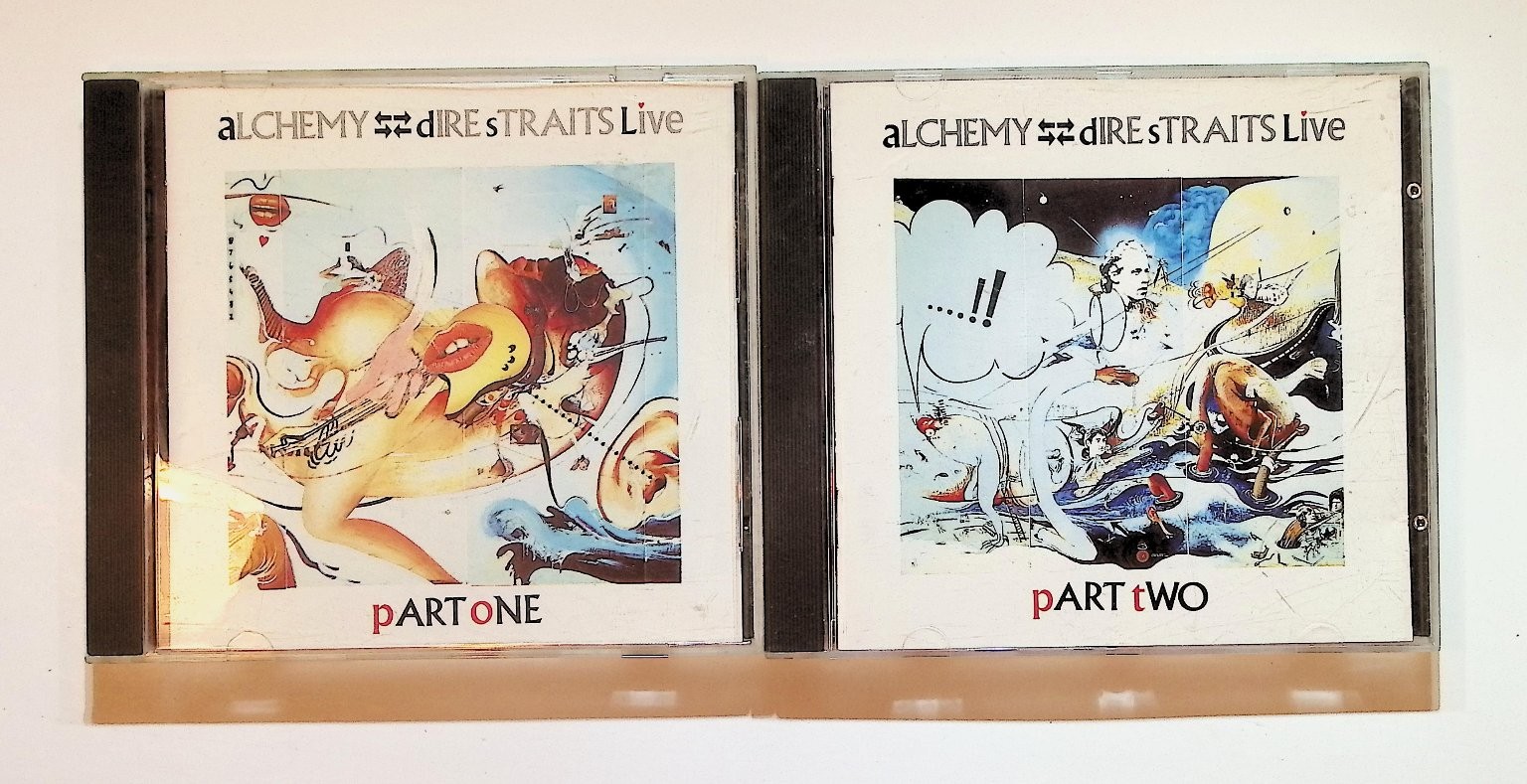 Dire Straits – Alchemy Live 1984 2CD West Germany Press Rock Warner Bros.