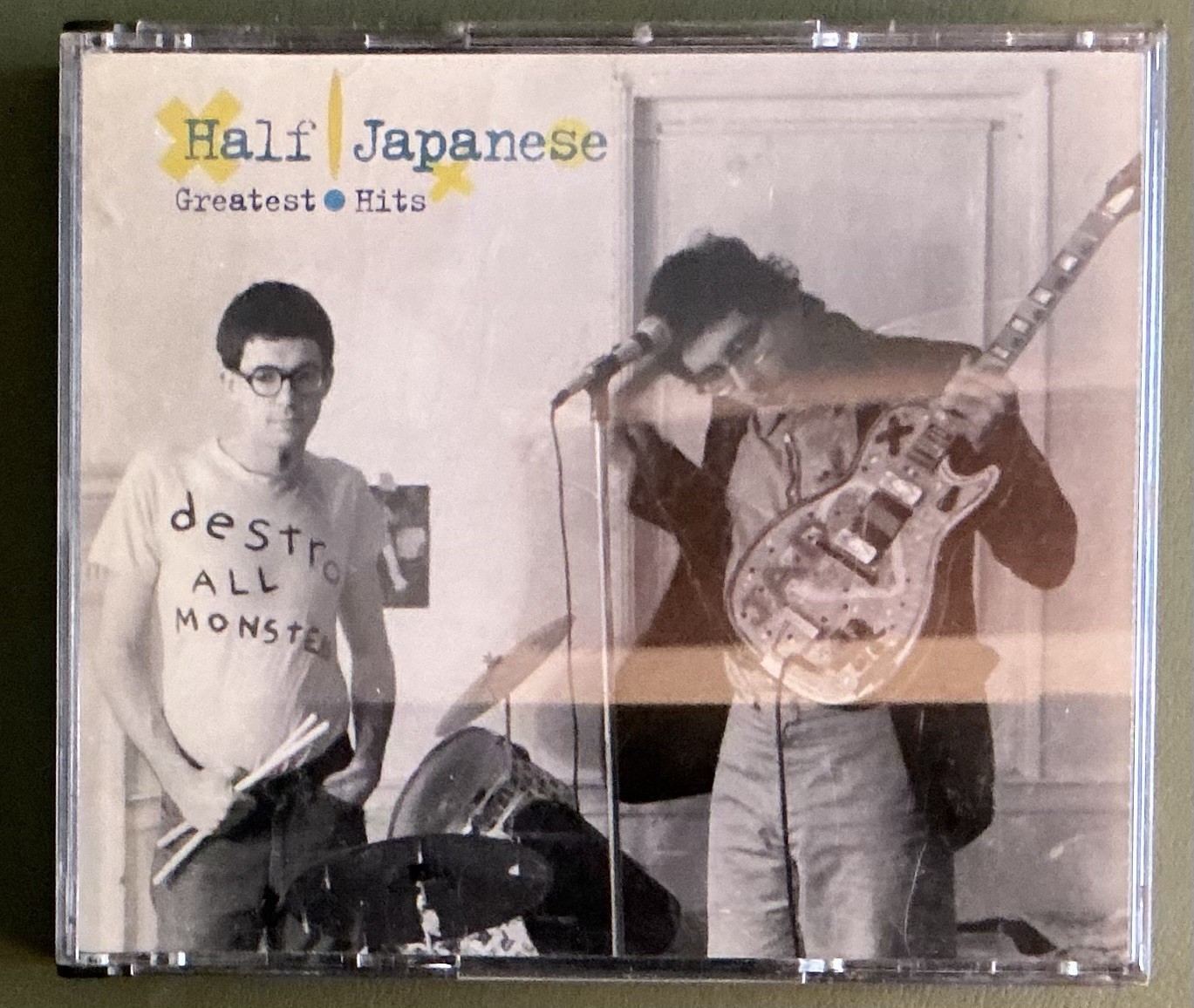 Half Japanese Greatest Hits 2 CD Set 1995 Safe House SH-2118-2 VG+ Cult Indie