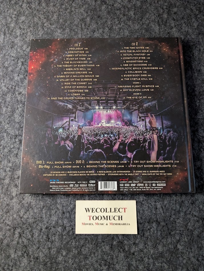 Ayreon Universe 2018 CD DVD Mascot 5 Disc Limited Edition Earbook 92 Tracks :)