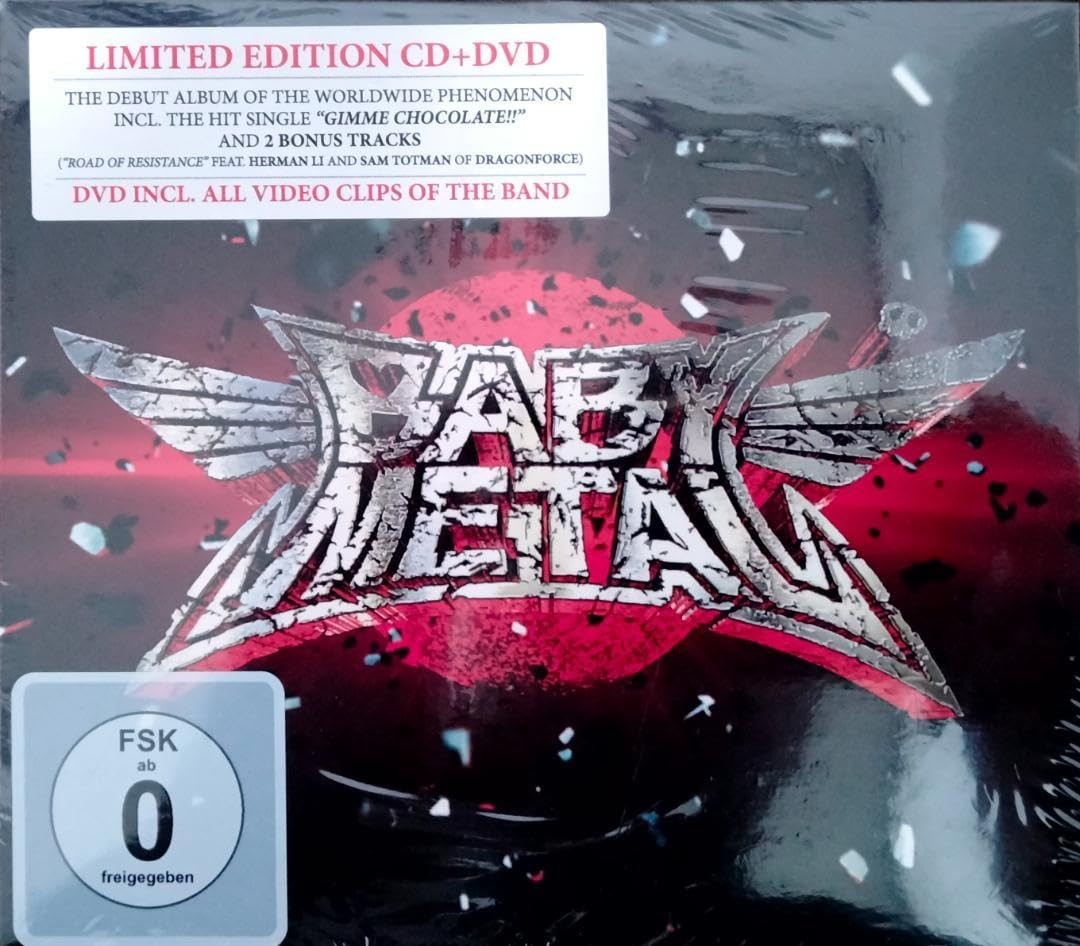 BABYMETAL First Album BABYMETAL EU Ver. Special edition (CD+DVD) NEW