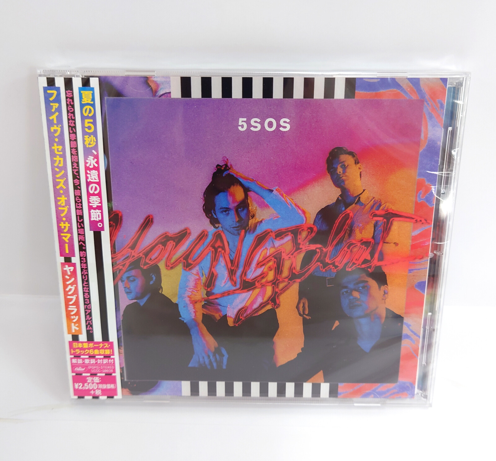 5 Seconds Of Summer YoungBlood Bonus Track Japan Music CD