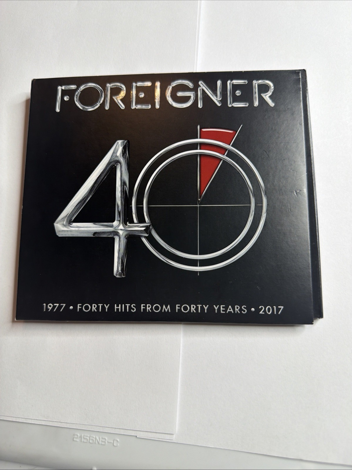 Foreigner 40 Hits From Forty Years CD Collection U.S. 2-Disc Set OOP
