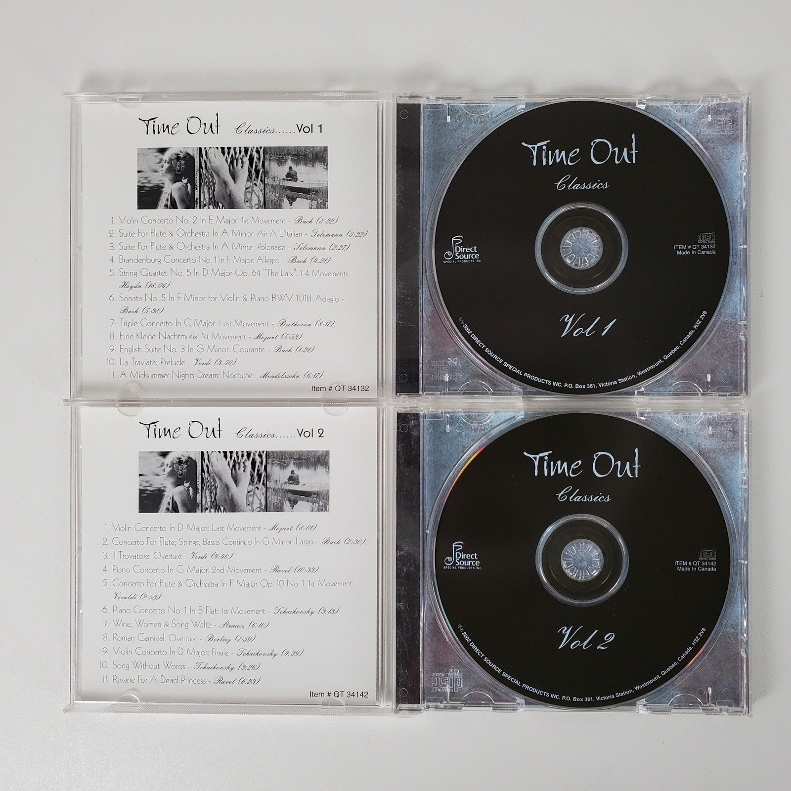 Direct Source Classics CD Lot 7 Sunday Morning Time Out Tea Time Quiet Moments