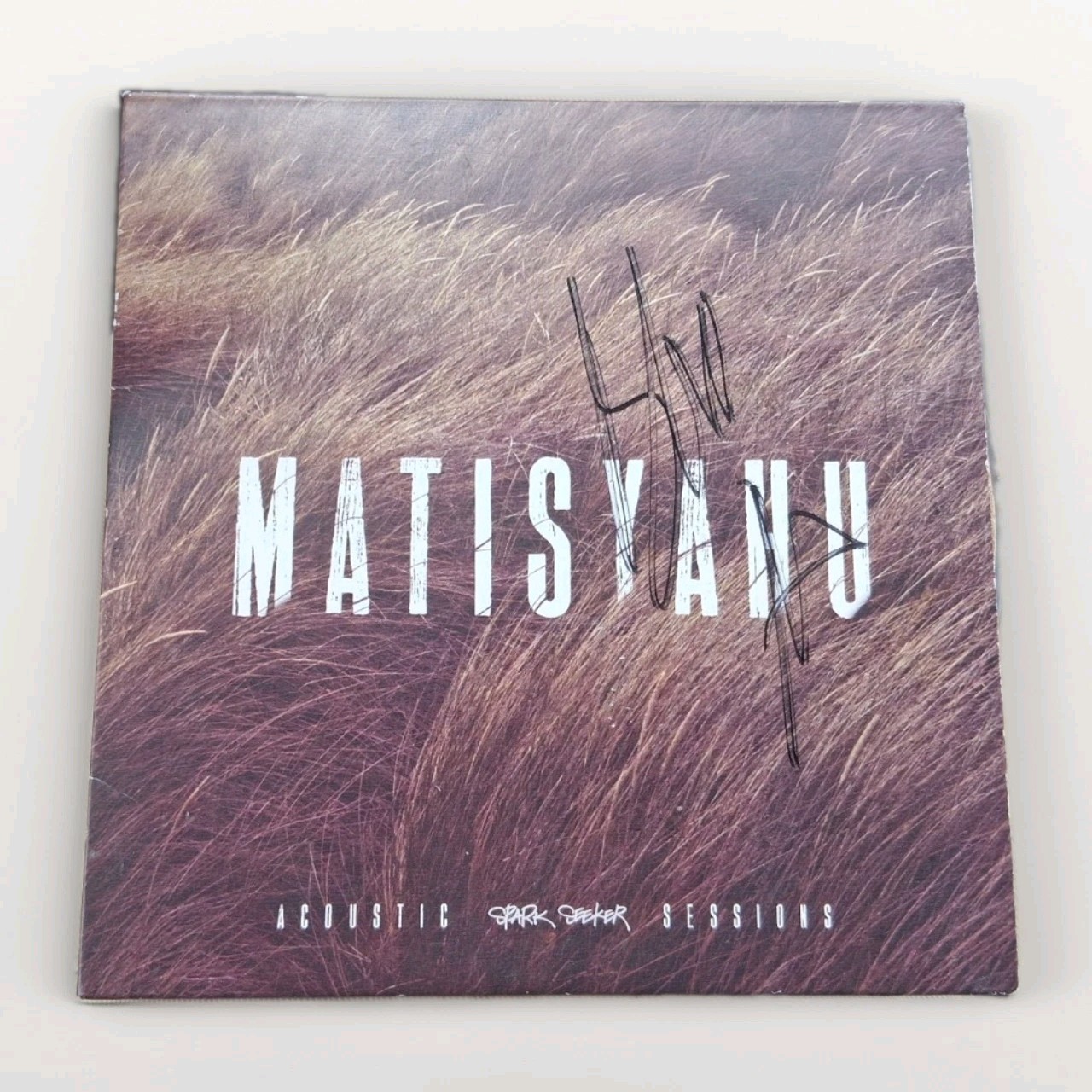 Matisyahu – Acoustic Spark Sessions (CD 2013) Autographed Reggae Rock Fallen