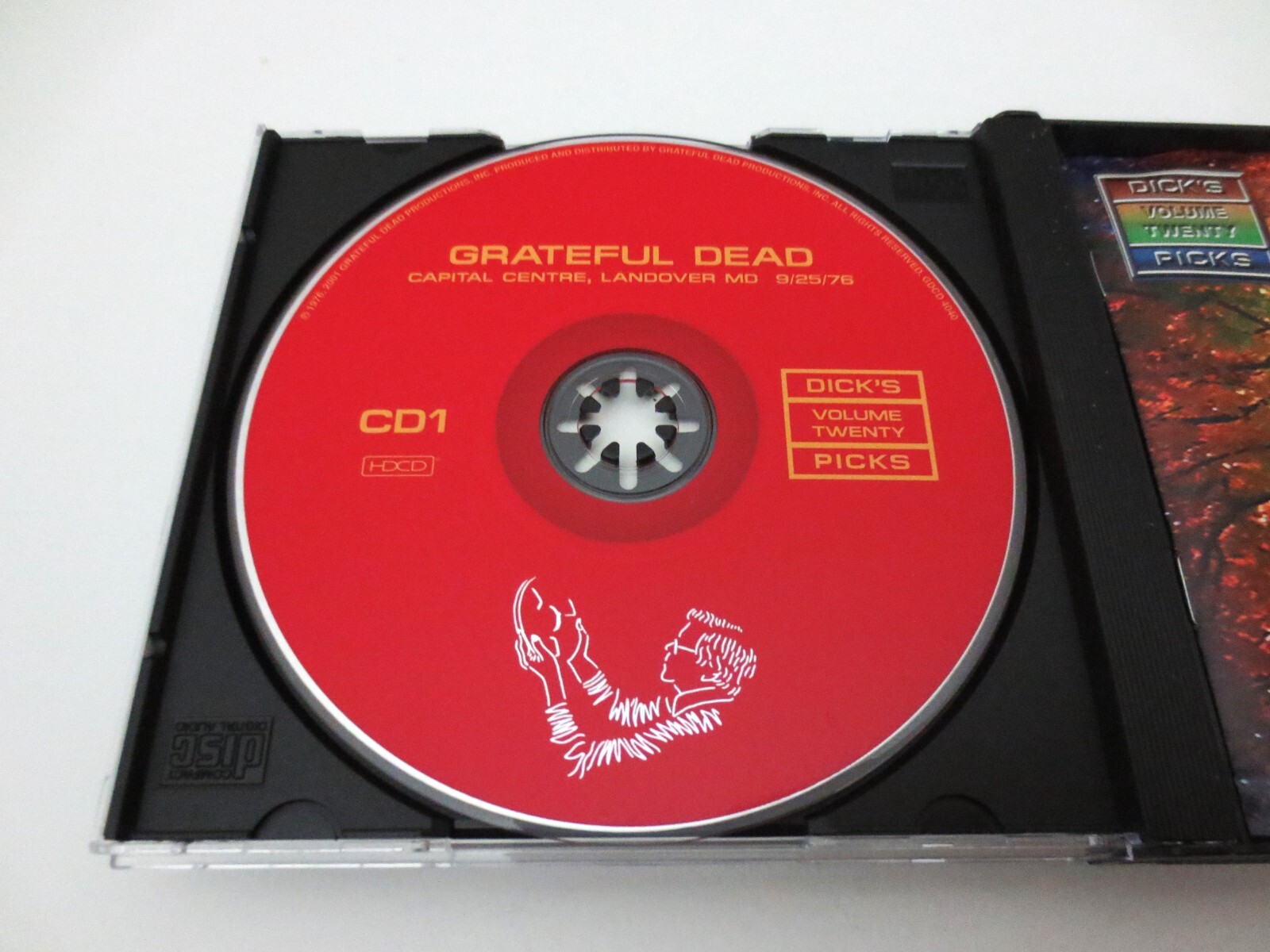 Grateful Dead Dick’s Picks 20 Twenty 1976 MD 9/25/76 Syracuse NY 9/28/76 4 CD