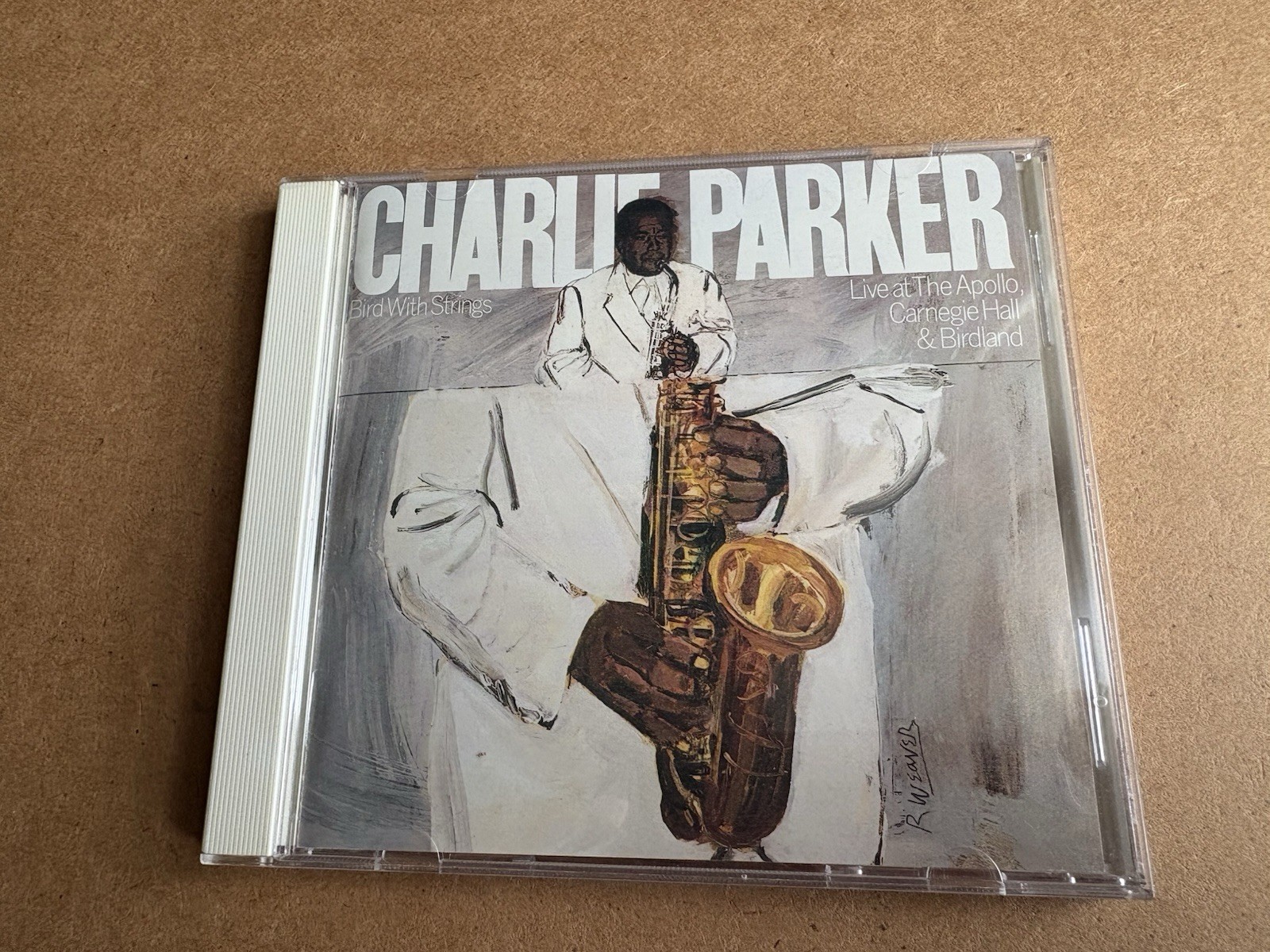 Charlie Parker CD Bird With Strings Live At The Apollo Carnegie Birdland mint-