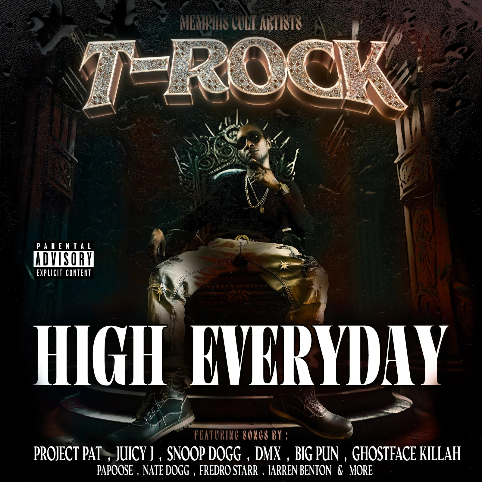 T-Rock – High Everyday Mixtape (Atlanta Rap/Hip-Hop Brand New 2025) HOT!!!!!!!!!