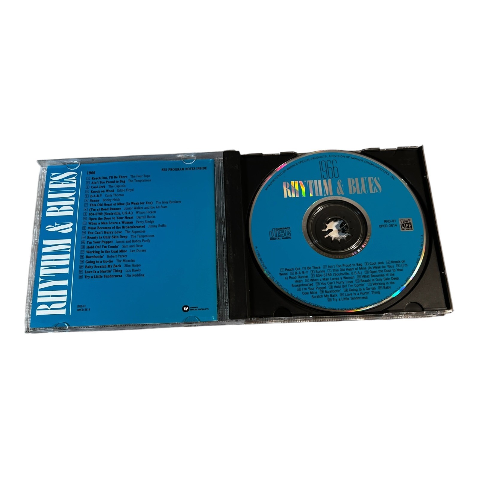 Time Life Rhythm & Blues Collection 5 CD Lot Motown Soul R&B Classics