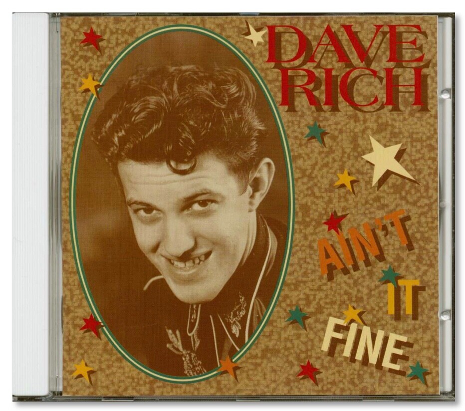 Country / Rockabilly CD – Dave Rich – Ain’t It Fine- Bear Family Records- Import