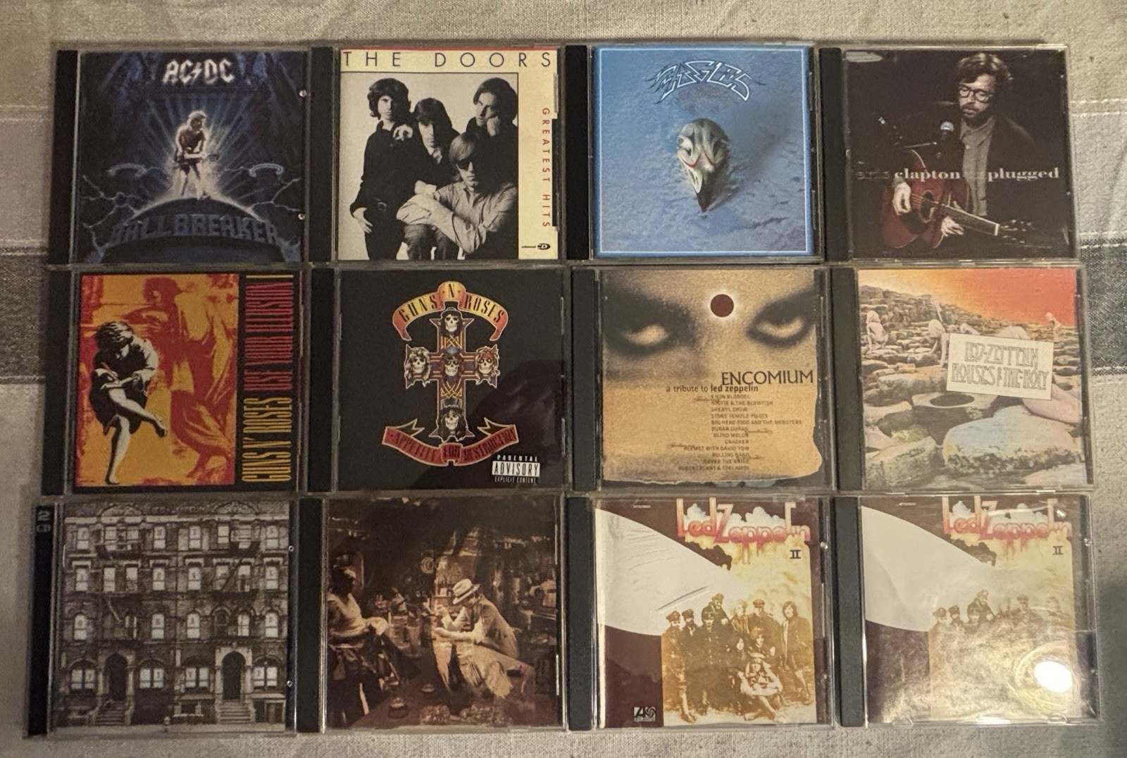 Classic Rock Metal Pop Cd Lot Of 34