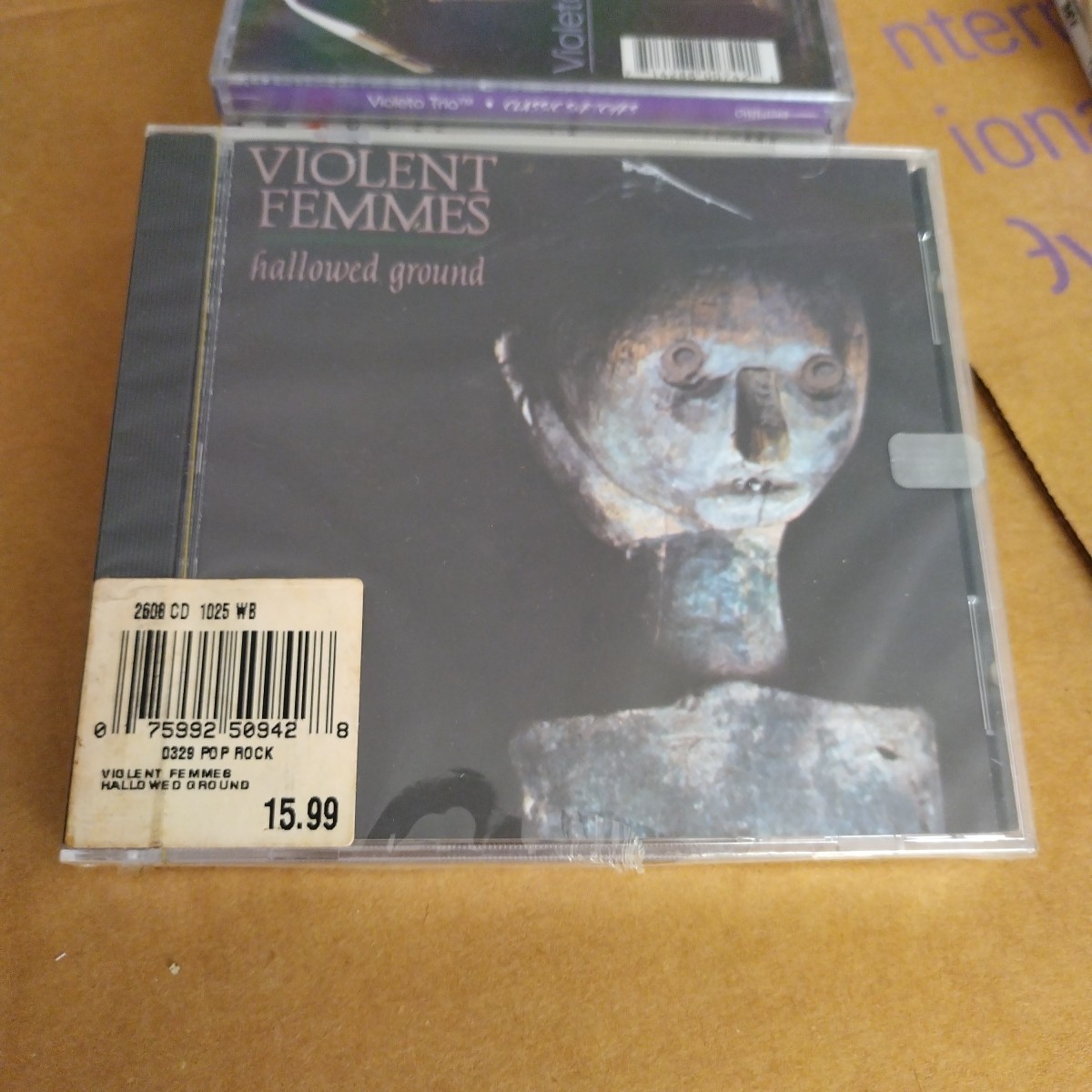 VIOLENT FEMMES : HALLOWED GROUND (CD, 1984, SLASH) BRAND new