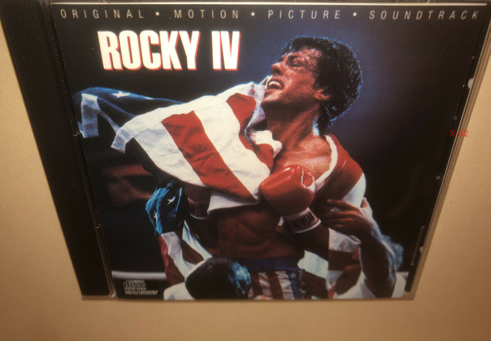 Rocky IV CD original issue soundtrack Survivor James Brown Vince DiCola Go West