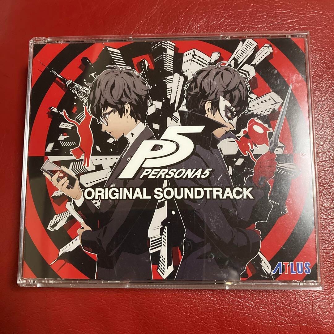 PERSONA5 Original Soundtrack 2CD Game Music OST BGM LNCM Japan Used