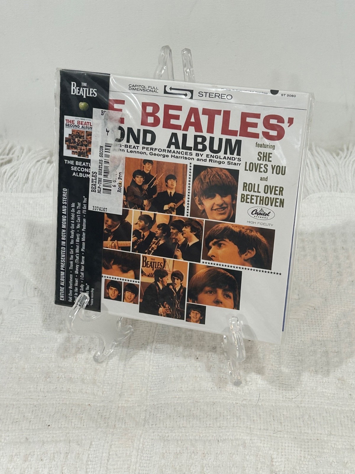 THE BEATLES Second Album Mini-LP-Style CD w/OBI HTF 2014 Capitol Reissue