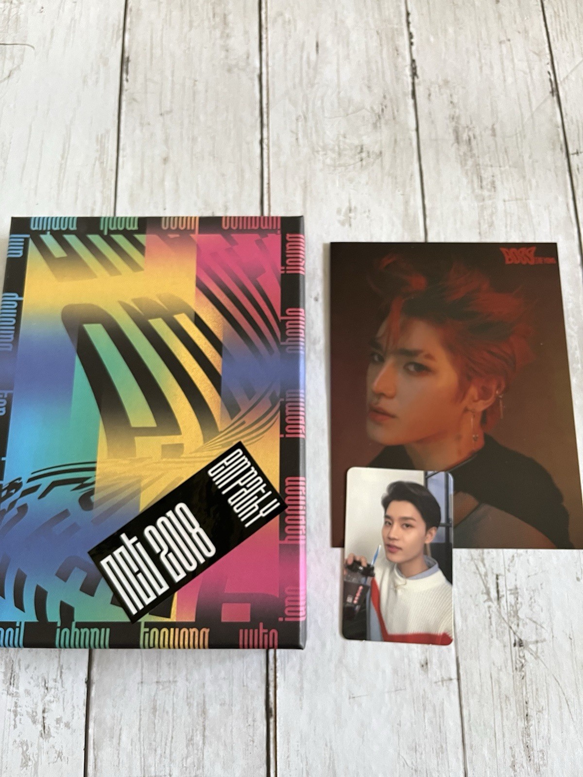 NCT 2018 EMPATHY Album DREAM VER Kpop CD Photo Book Taeil Photo Card + Freebies