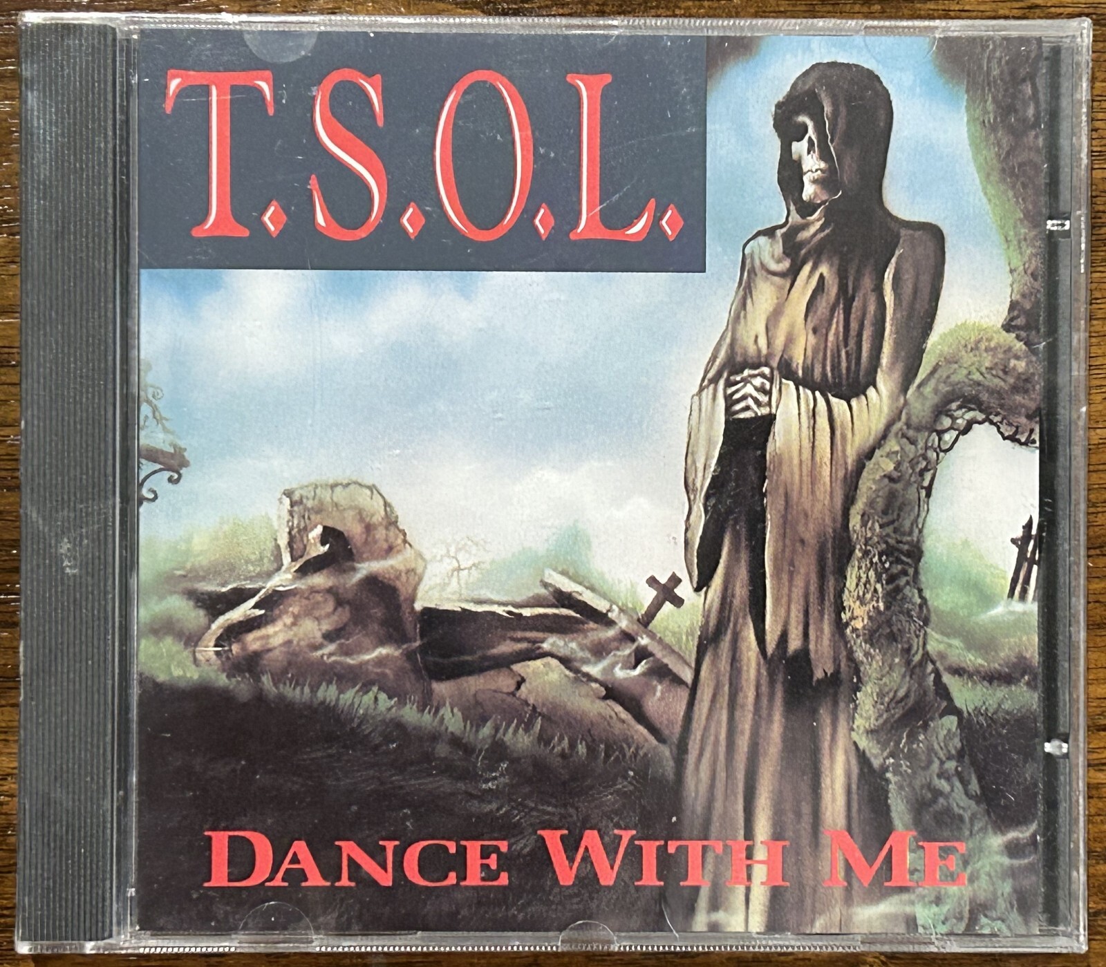 T.S.O.L. – DANCE WITH ME – 1996 EPITAPH REISSUE – NEW / SEALED
