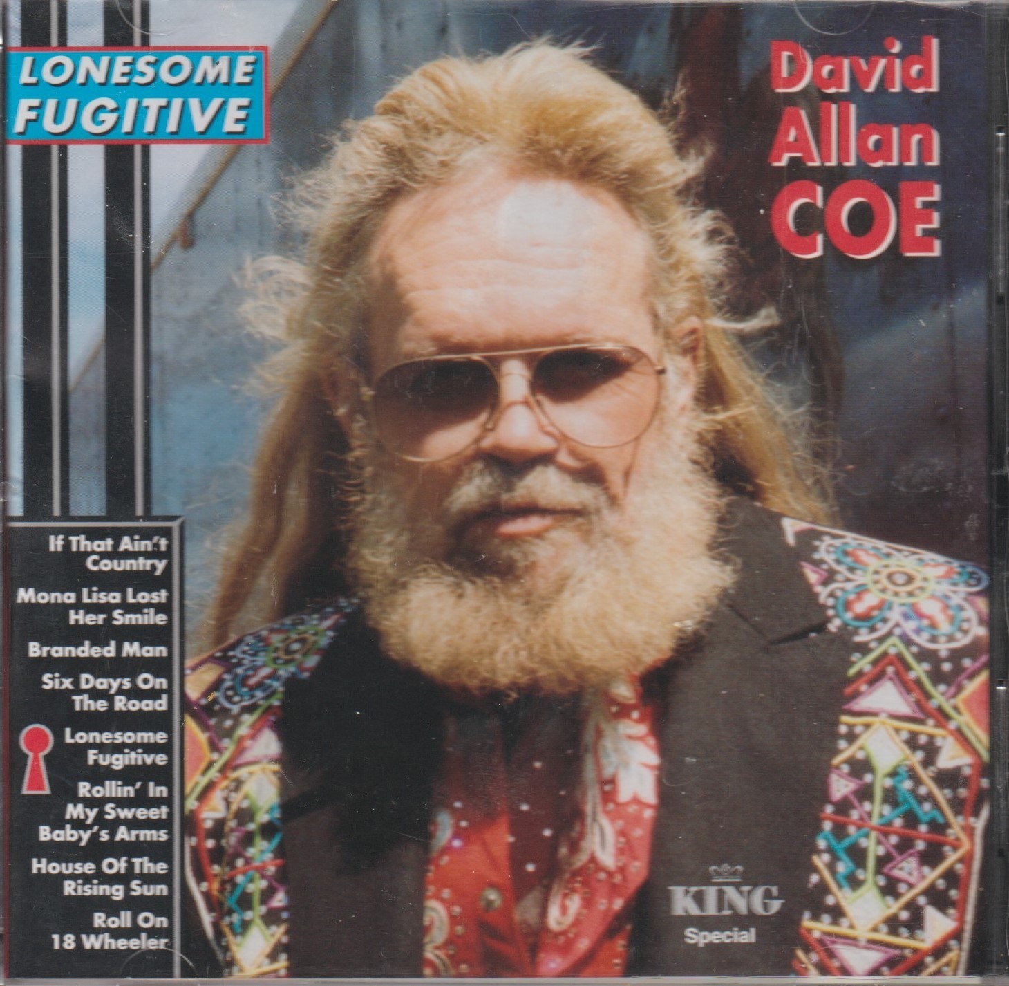 DAVID ALLAN COE Lonesome Fugitive CD SEALED