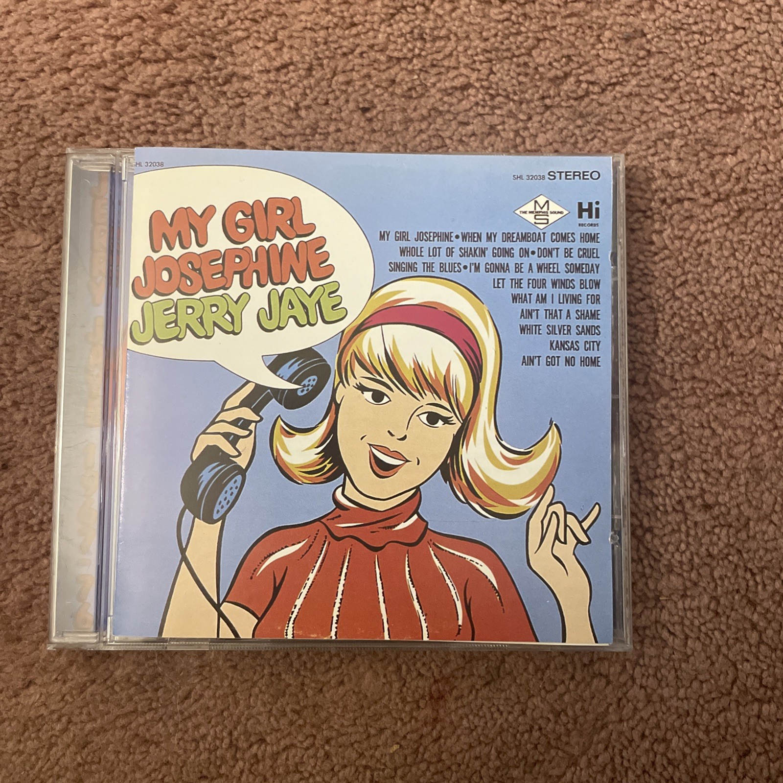 [CD] MY GIRL JOSEPHINE with Bonus Track Nomal Edition JERRY JAYE CD OOP Italy