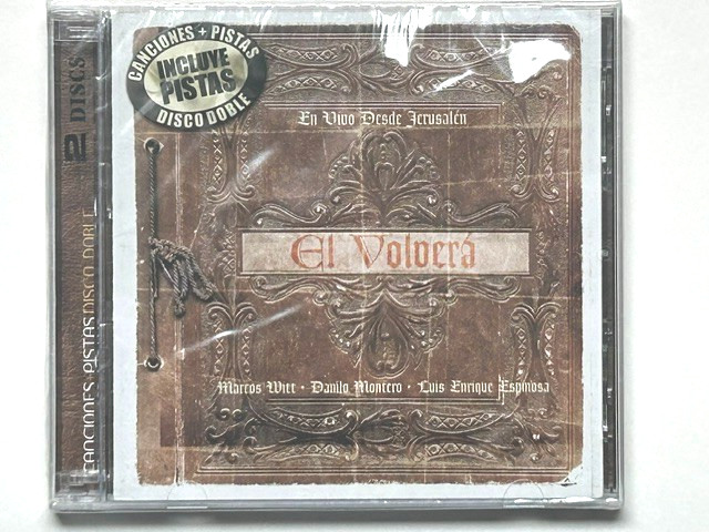 Marcos Witt, Danilo Montero El Volvera Spanish CD Christian Music Iglesia