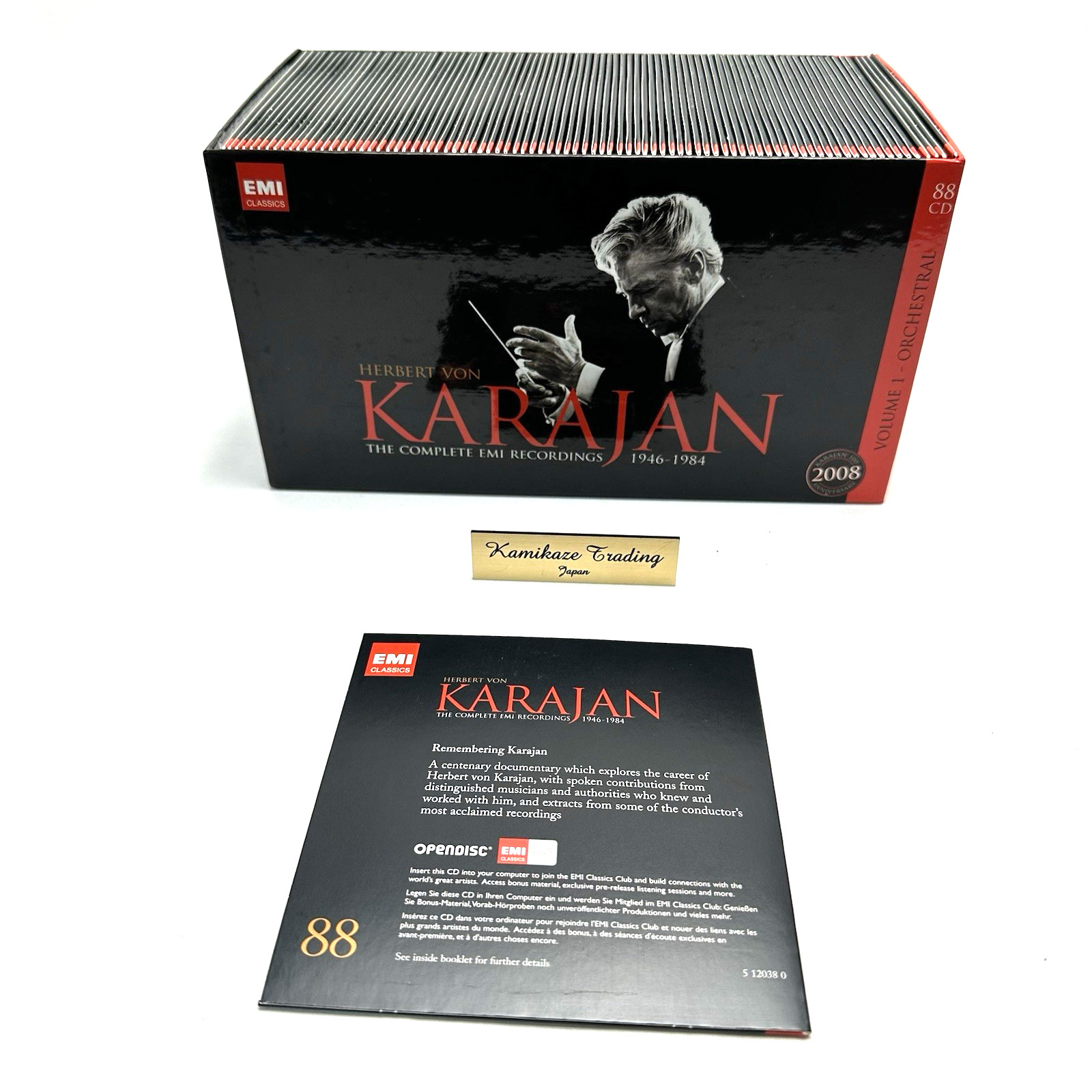 Herbert von Karajan: The Complete EMI Recordings 1946-1984# 88CD-BOX-RAR-OOP-TOP