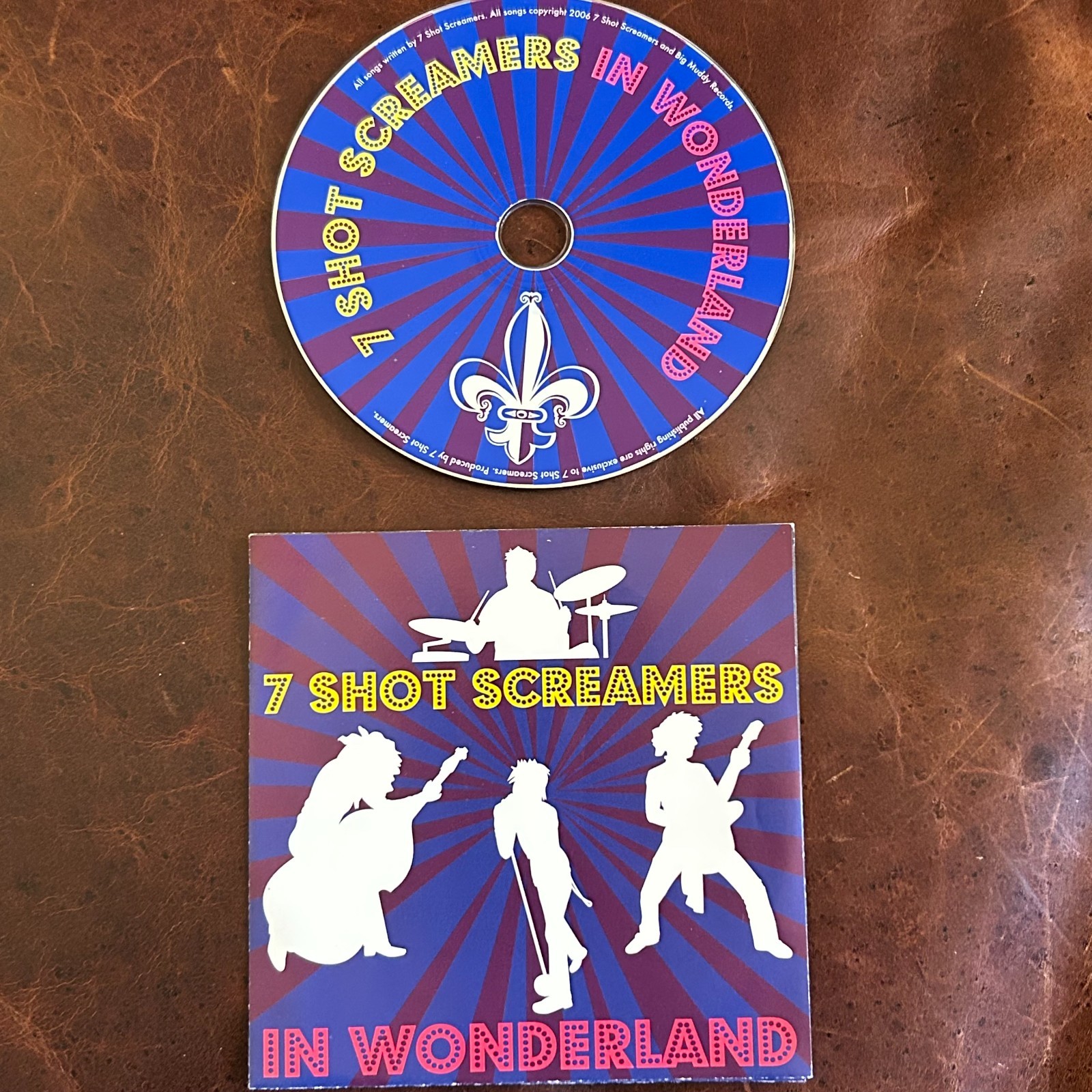 7 SHOT SCREAMERS – In Wonderland – CD & ARTWORK ONLY