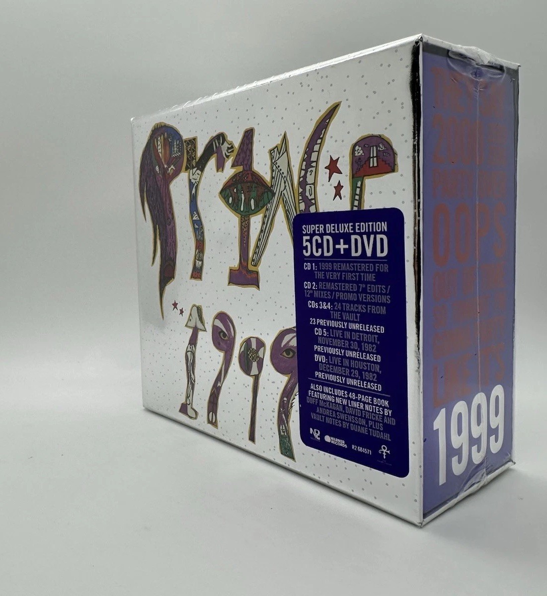 PRINCE 👑 1999 Super Deluxe Edition (5XCDs 1 DVD 2019) SEALED 🆕🔥
