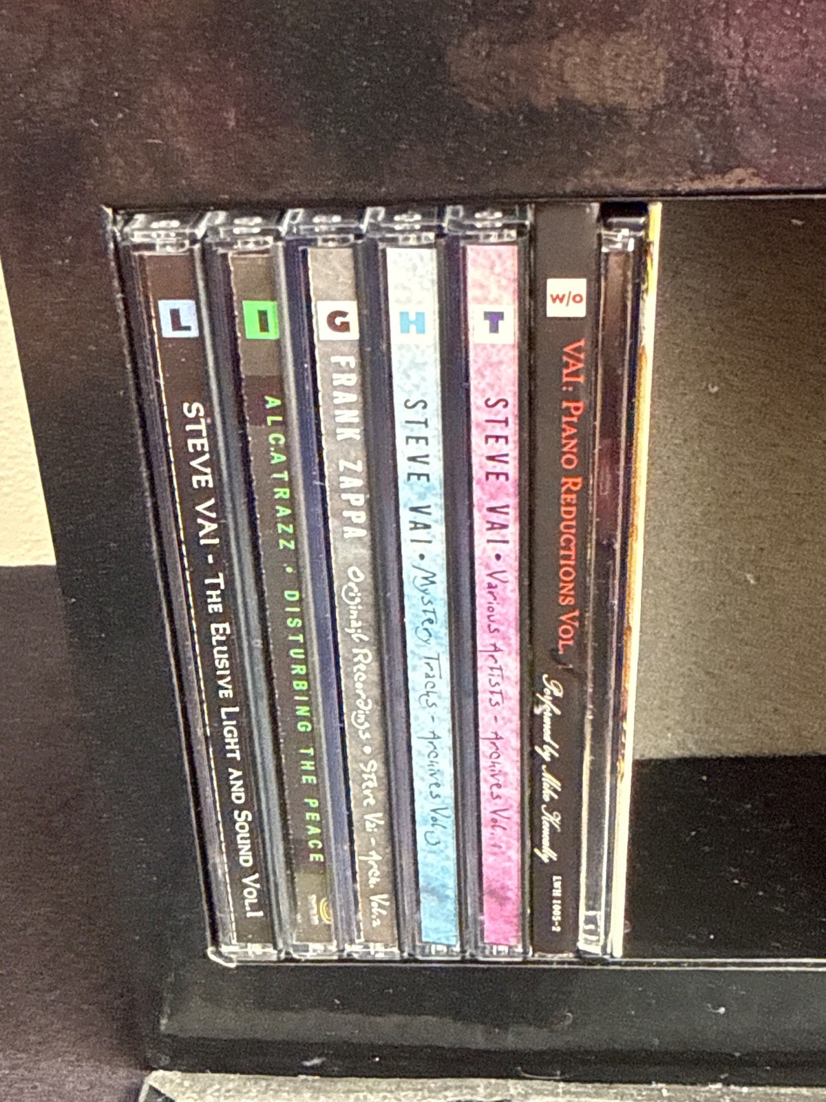 STEVE VAI * THE SECRET JEWEL BOX * CDs & 3 Picks Box Set * CD Bonus Interview