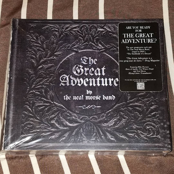NEAL MORSE BAND The Great Adventure RARE SPOCK’S BEARD Vet 2 CD & 1 DVD 3 DISC