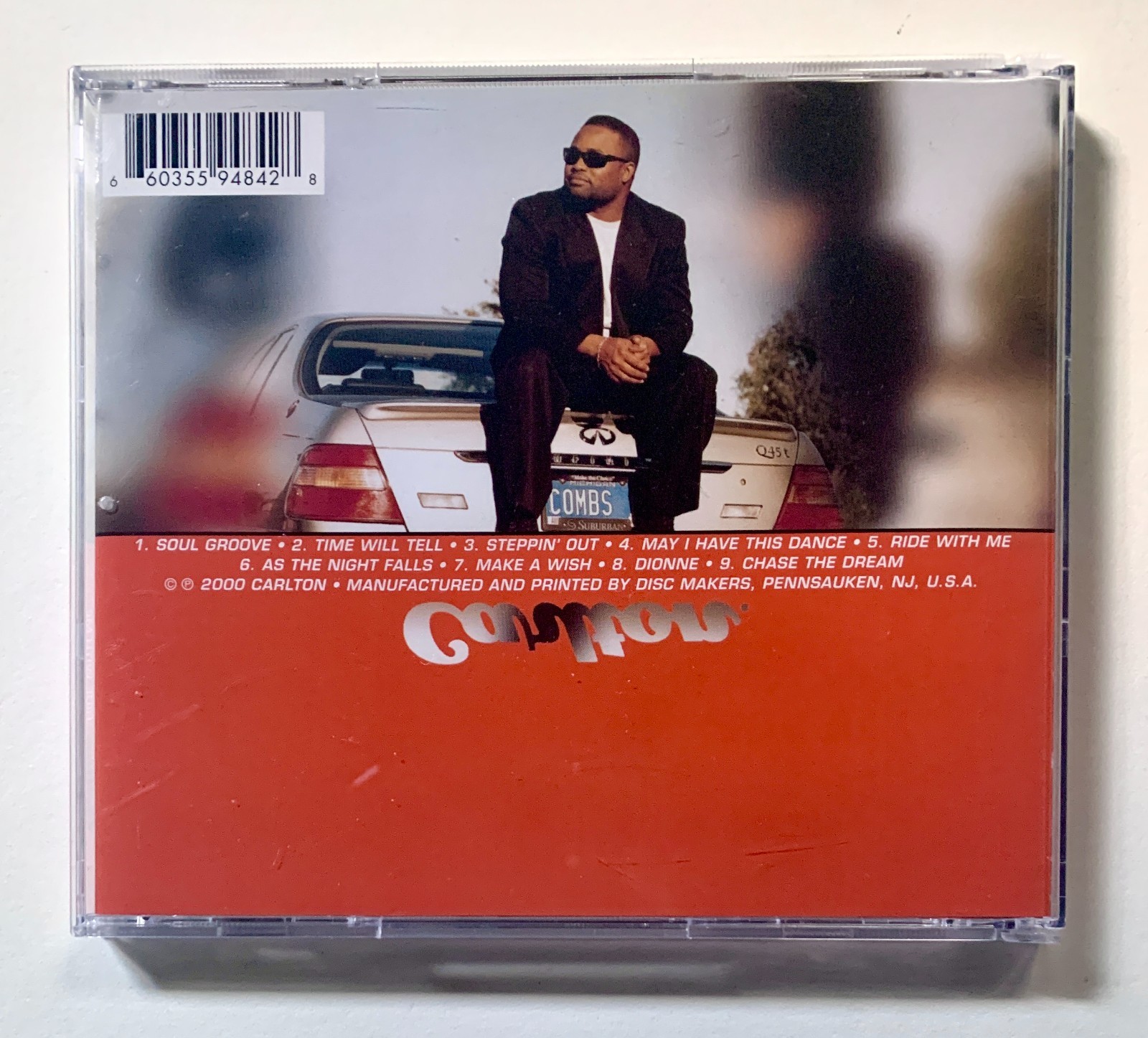Carlton “Ride With Me” rare 2000 private smooth jazz funk soul R&B CD