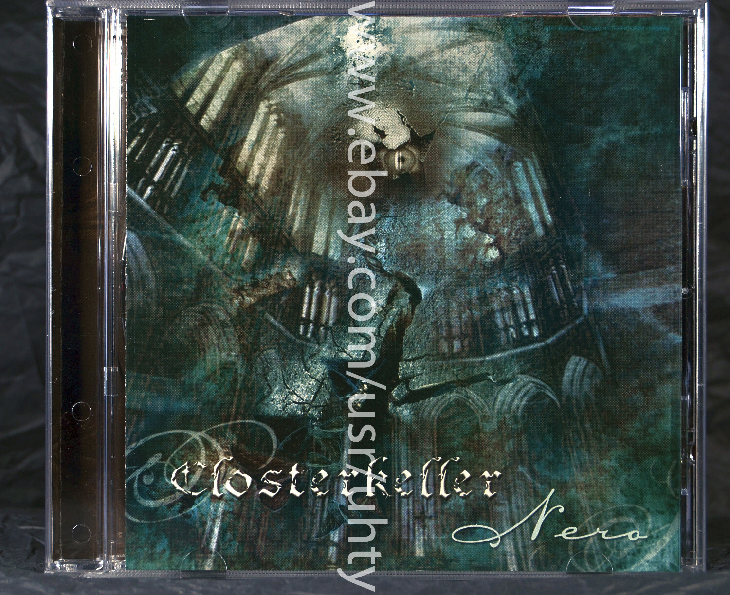 CLOSTERKELLER NERO RARE UKR ORIGINAL CD POLISH INDUSTRIAL DARK GOTHIC METAL