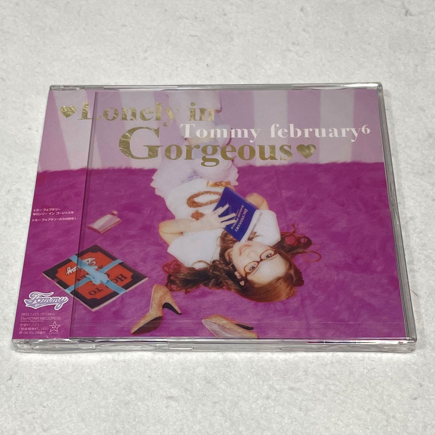 Tommy february6 / Lonely in Gorgeous DFCL-1225 J-pop Japan CD single New