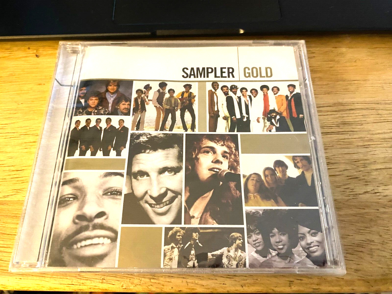 Sampler Gold Cd Asia Cream Jackson 5 Moody Blues Frampton Temptations Brand New