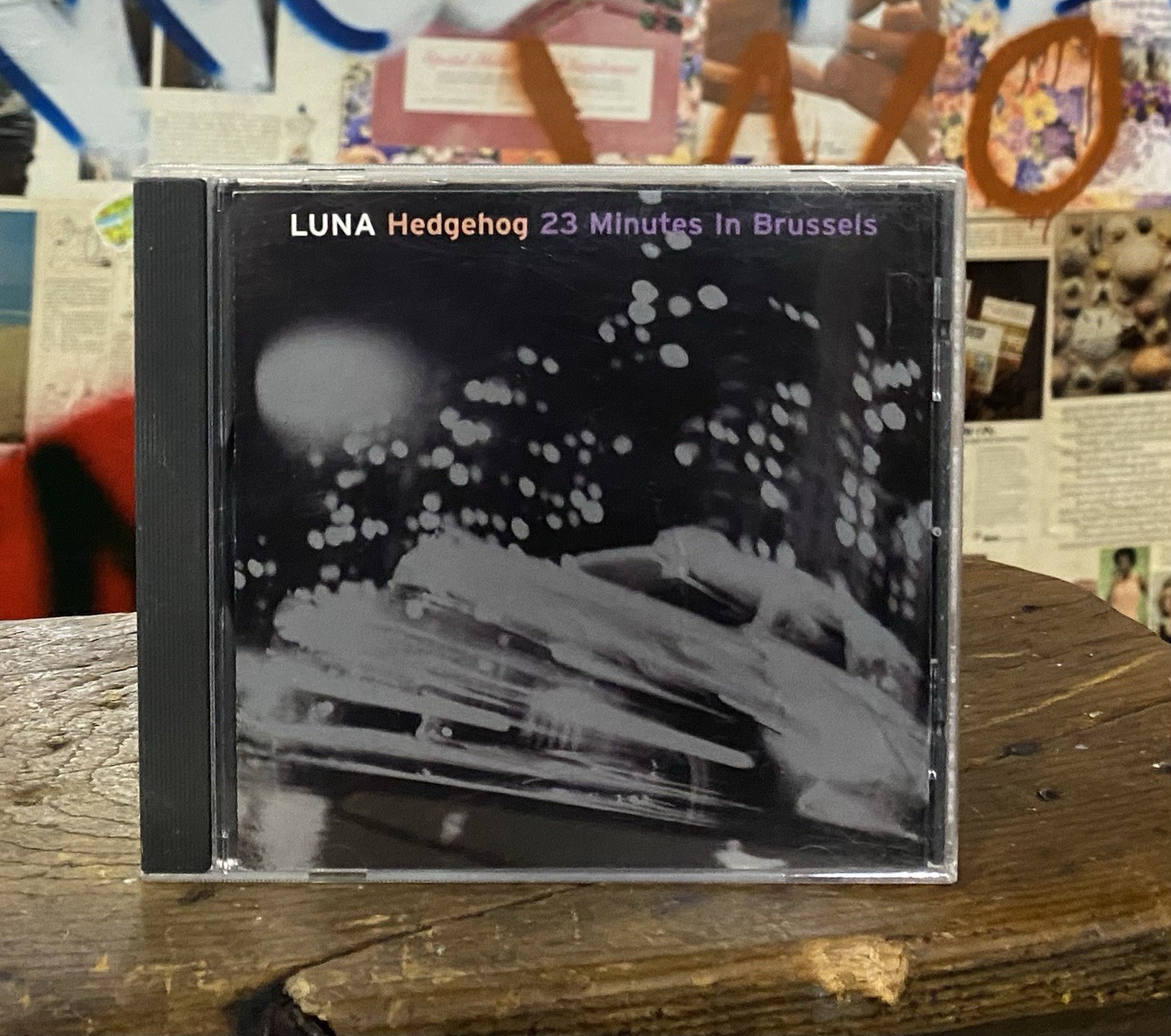 Vintage 1995 Luna – Hedgehog, 23 Minutes in Brussels Music CD Alternative Rock