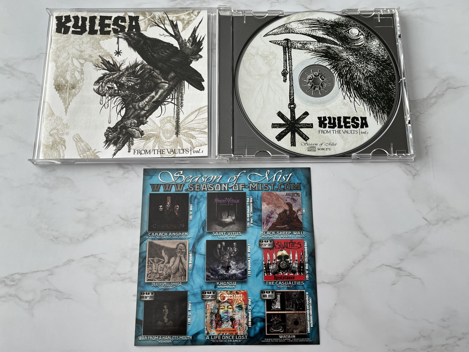 Kylesa From the Vaults Vol. 1 CD ORIGINAL 2012 SOM 272 w/Hype Sticker! OOP!
