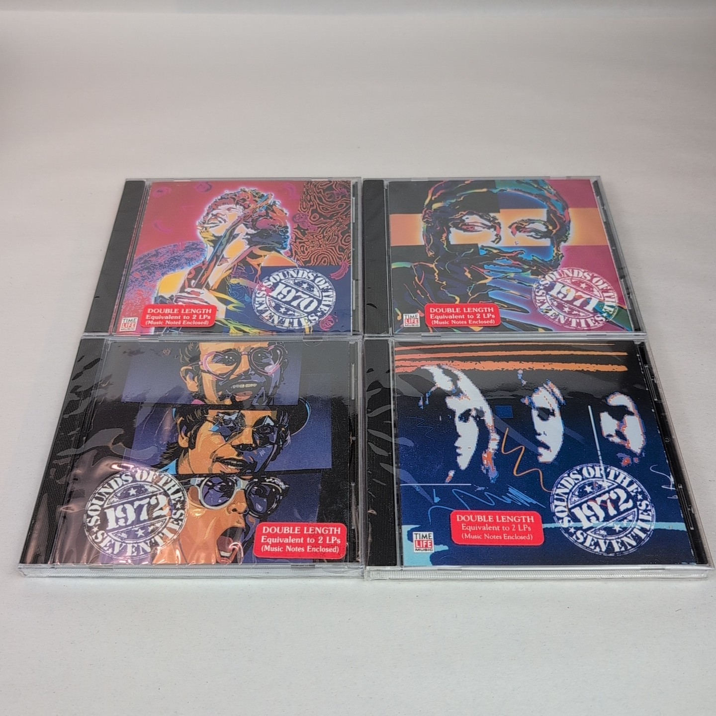 Lot Of 20 Time Life Music CDs 1960s 1970s Classic Rock Sounds Of 70s New Sealed