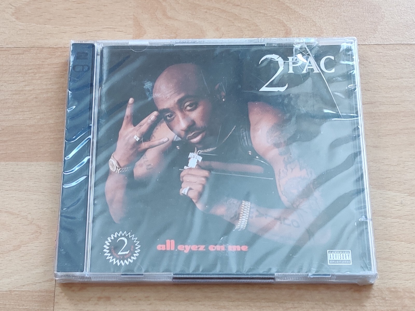 2 Pac – All Eyez On Me OG 1995 CD G Funk G Rap RARE Los Angeles 2Pac Tupac