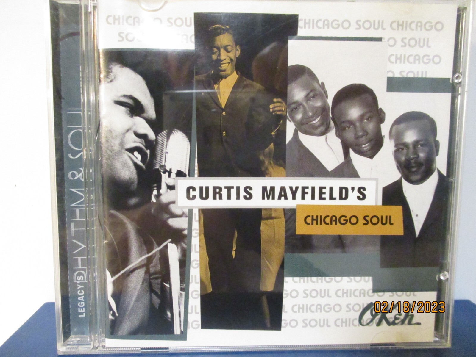 Curtis Mayfield’s Chicago Soul – Various Artists – CD – MINT condition – 25-929