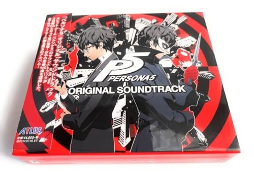 Persona 5 Original Soundtrack OST 3CD Music CD from Japan NEW FS