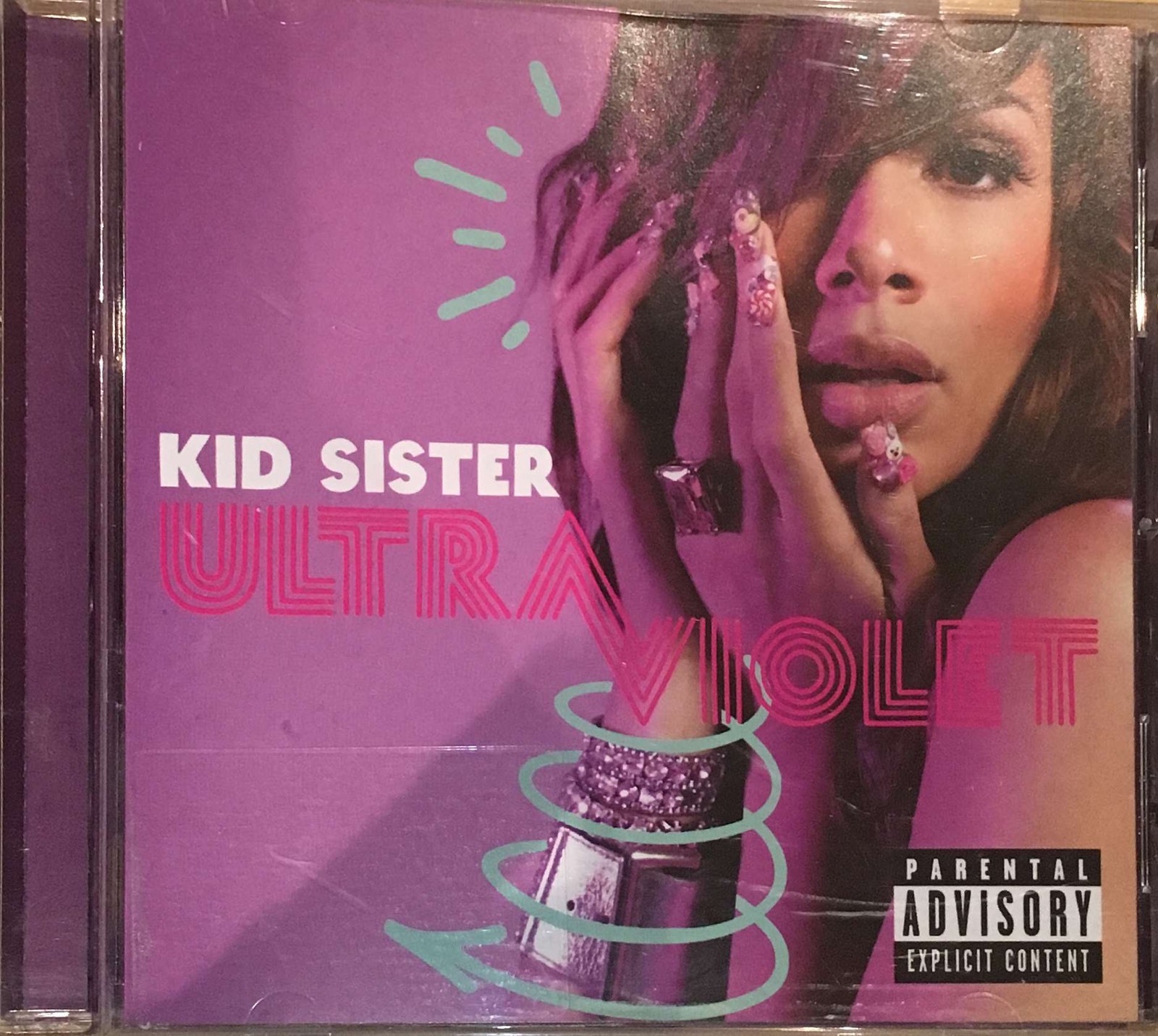 Kid Sister 2009 “Ultra Violet” Kanye West Fools Gold CeeLo Gant-man Rap HTF
