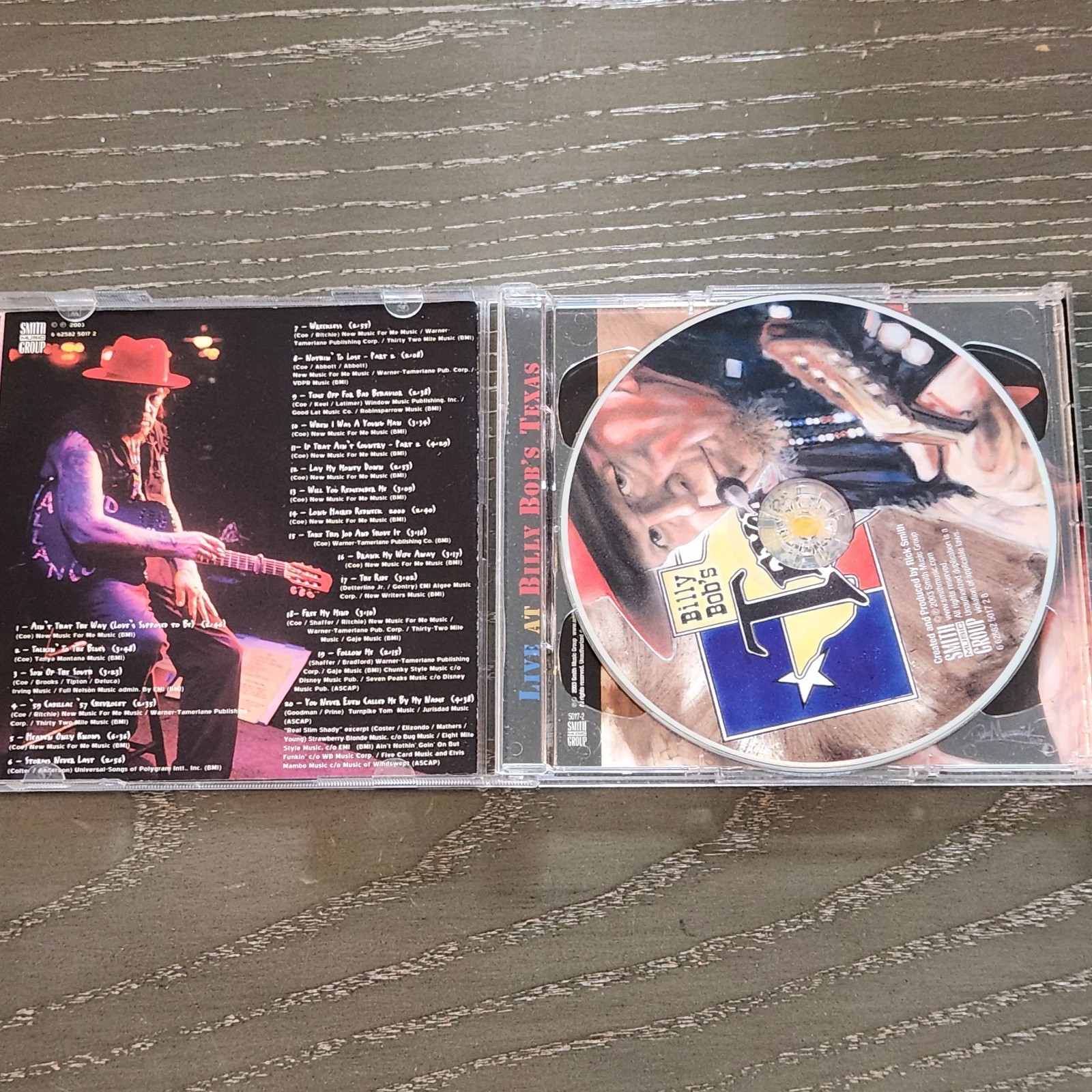 David Allan Coe Live at Billy Bob’s Texas CD + Bonus DVD (2003)