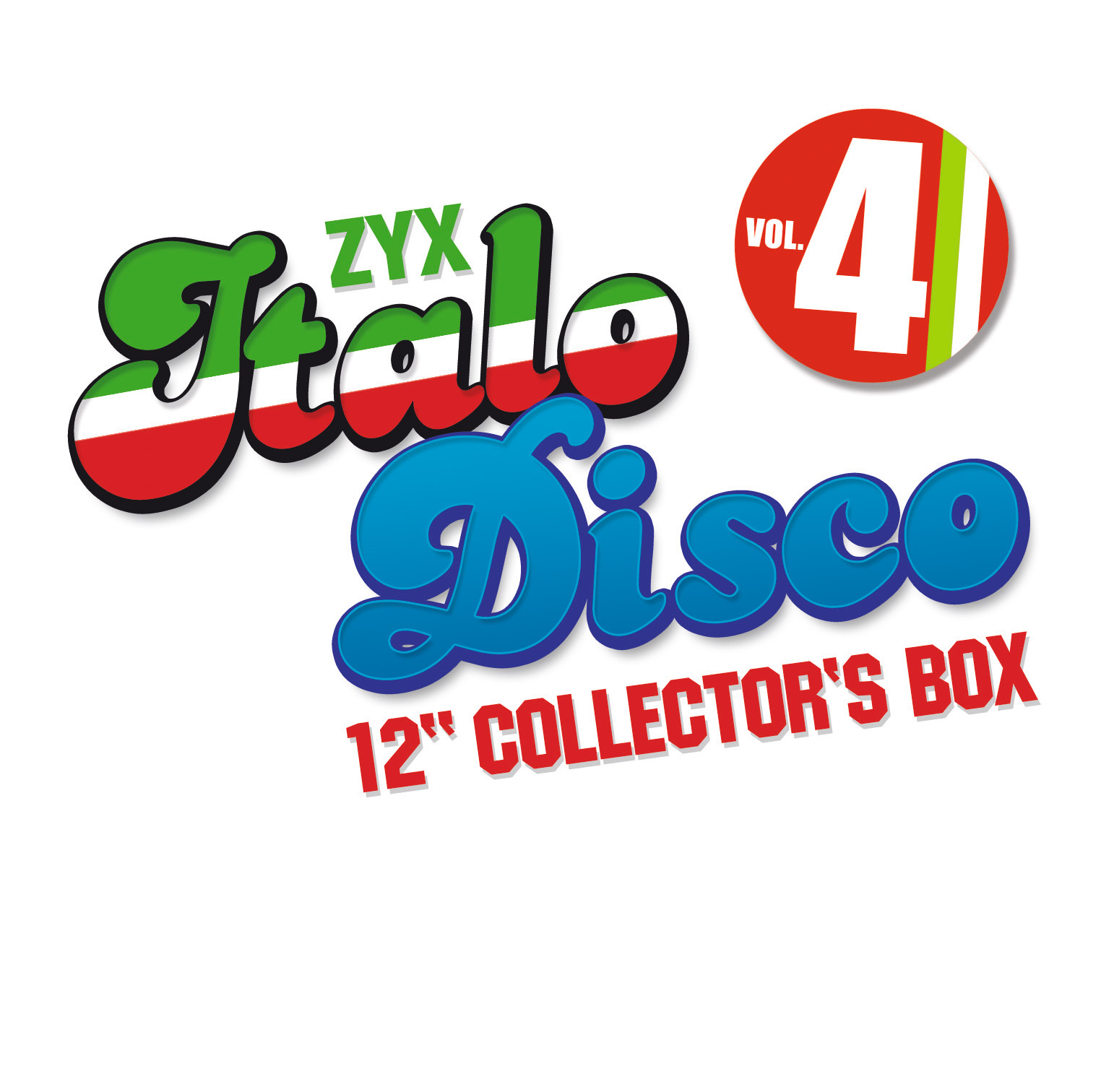 CD ZYX Italo Disco 12 Inch Collector’s Box Vol.4 by Various Artists 10 CDs