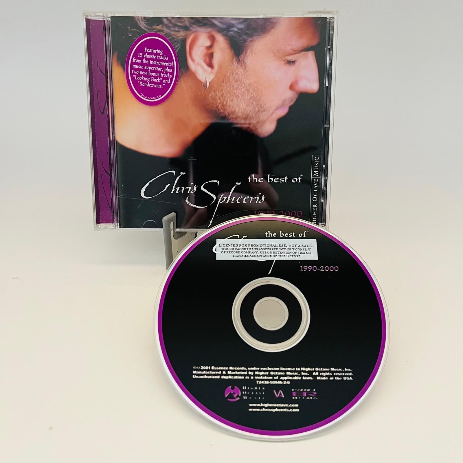 Higher Octave Music 4 CD Lot Chris Spheeris Neal Schon RARE PROMO MINT DISCS
