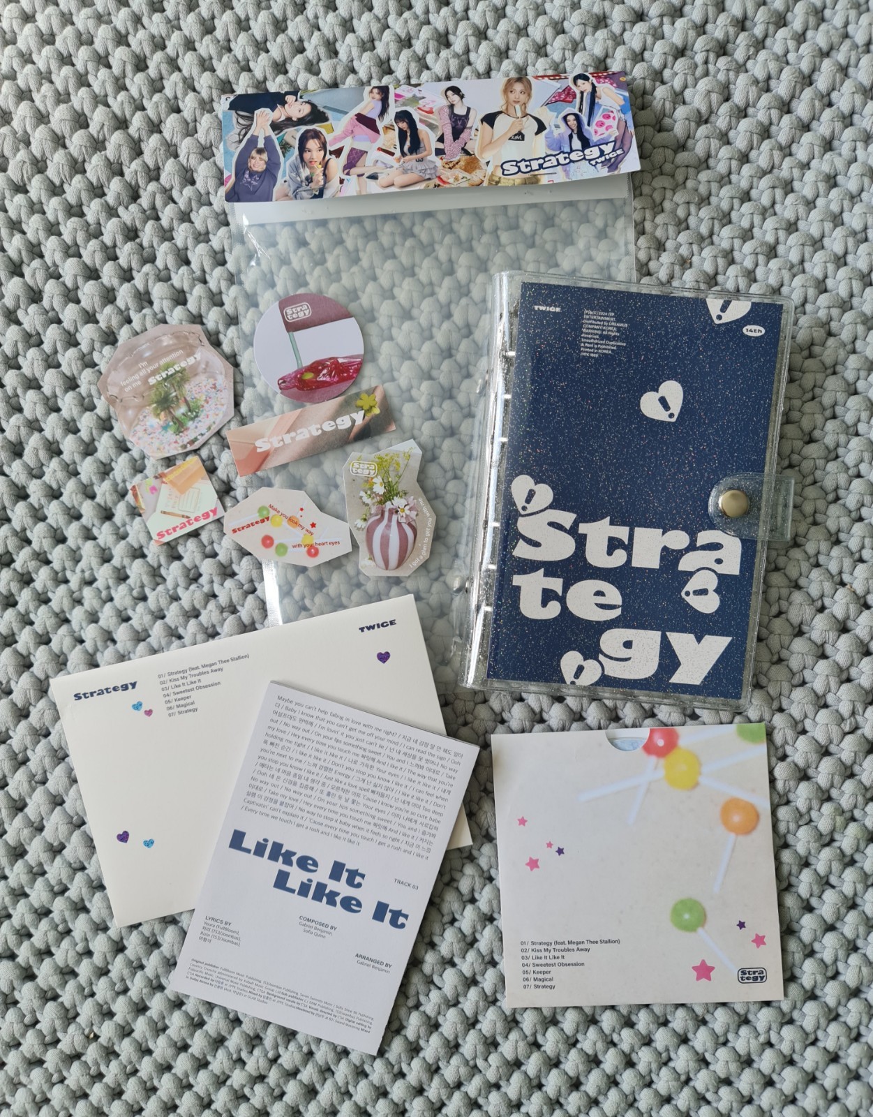 Kpop Twice – 14th Mini Album [Strategy] Highlight Ver. Binder Diary – Opened -UK