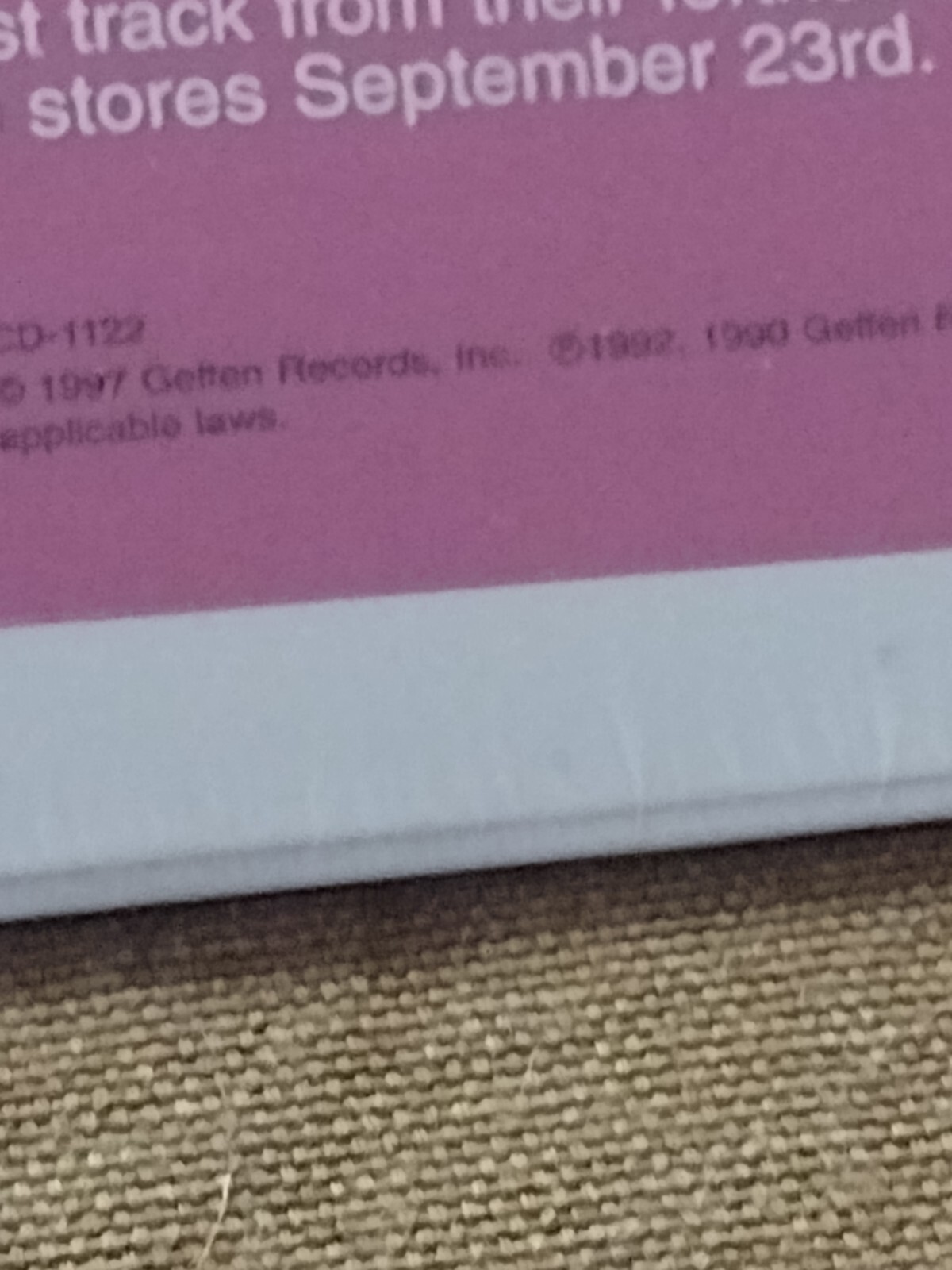Sundays – Here’s Where the Story Begins Promo CD