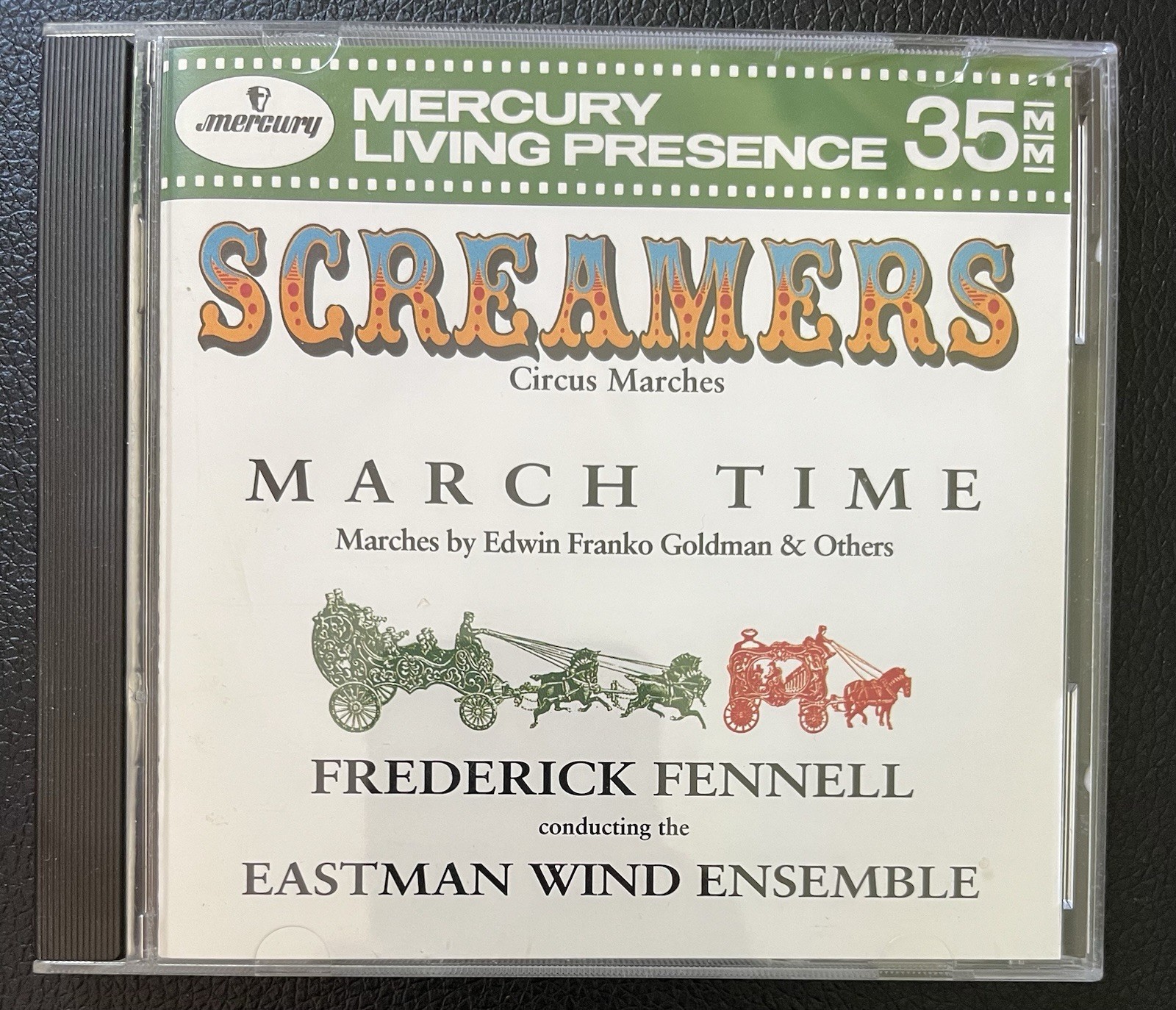 Screamers Circus Marches Fennell 1991 Mercury Living Presence Full Silver Cd