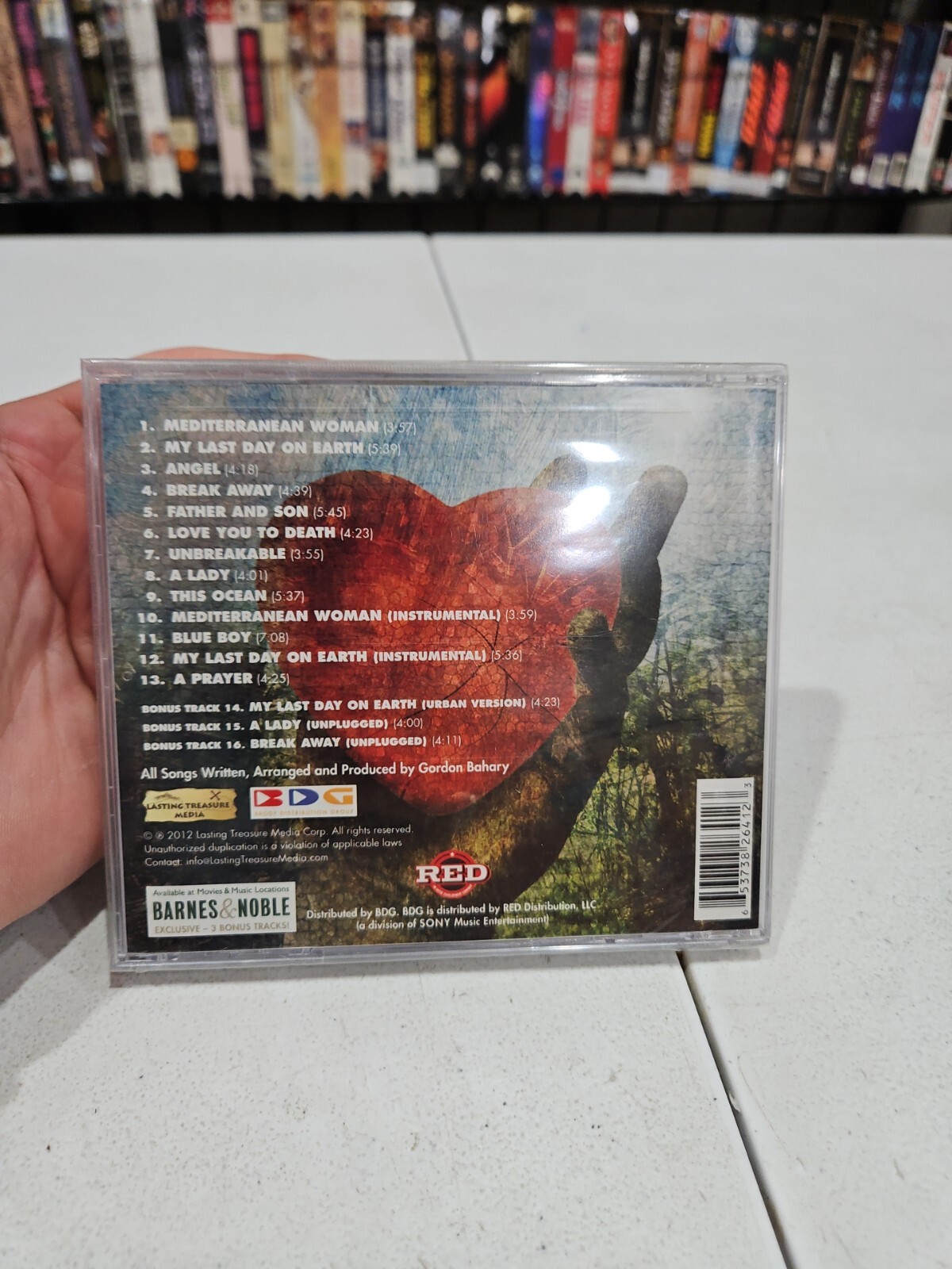 Unbreakable Bahary Gordon Audio CD 💿 Standard Jewel Case New Sealed 🇺🇸