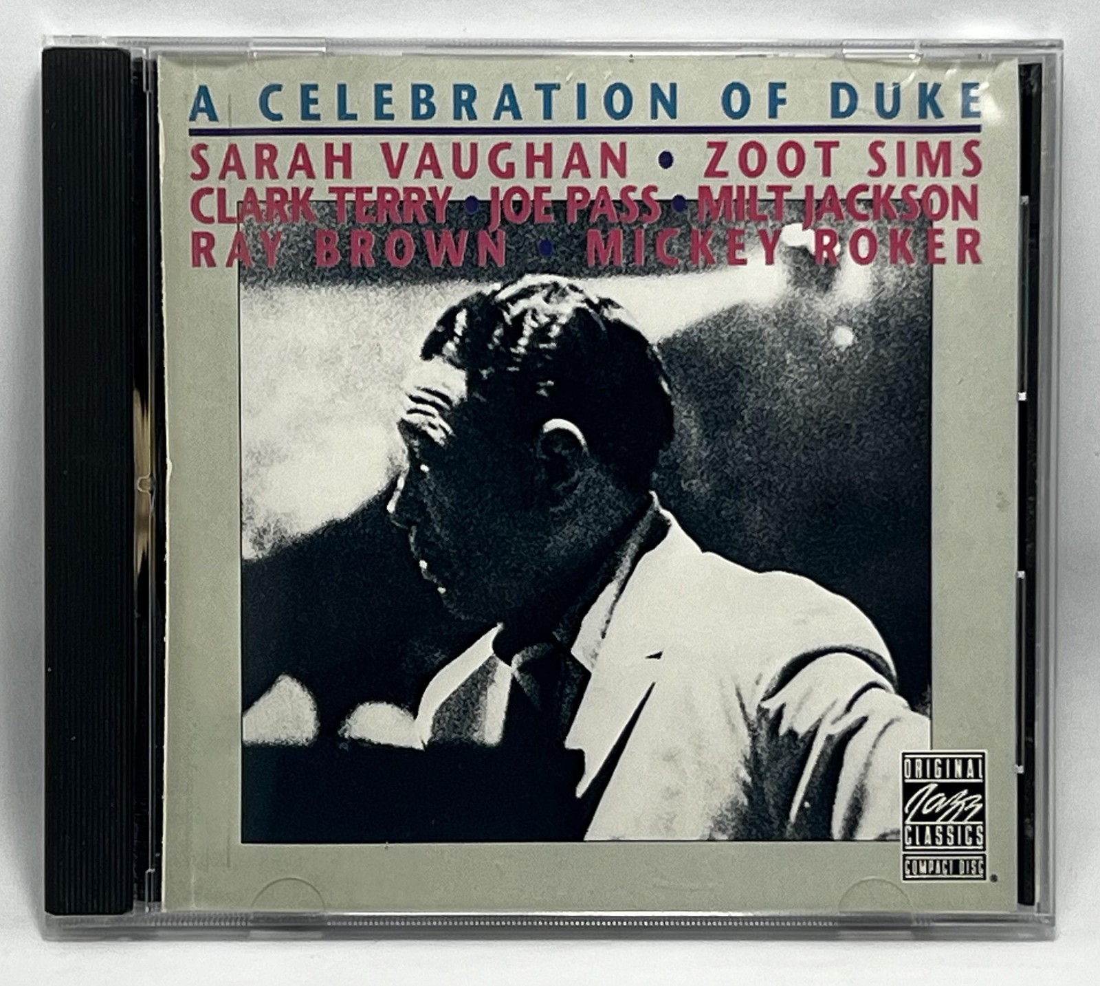 Sarah Vaughan CD A Celebration Of Duke Jazz Album Zoot Sims Vocal 1990 Big Band