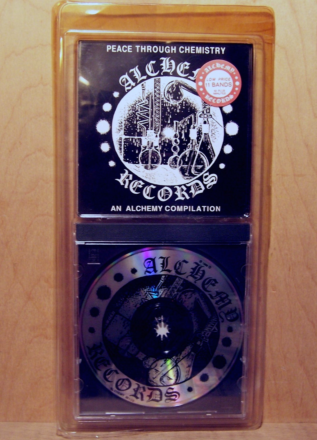 Peace Through Chemistry Alchemy Records Compilation CD 1989 Melvins Poison Idea