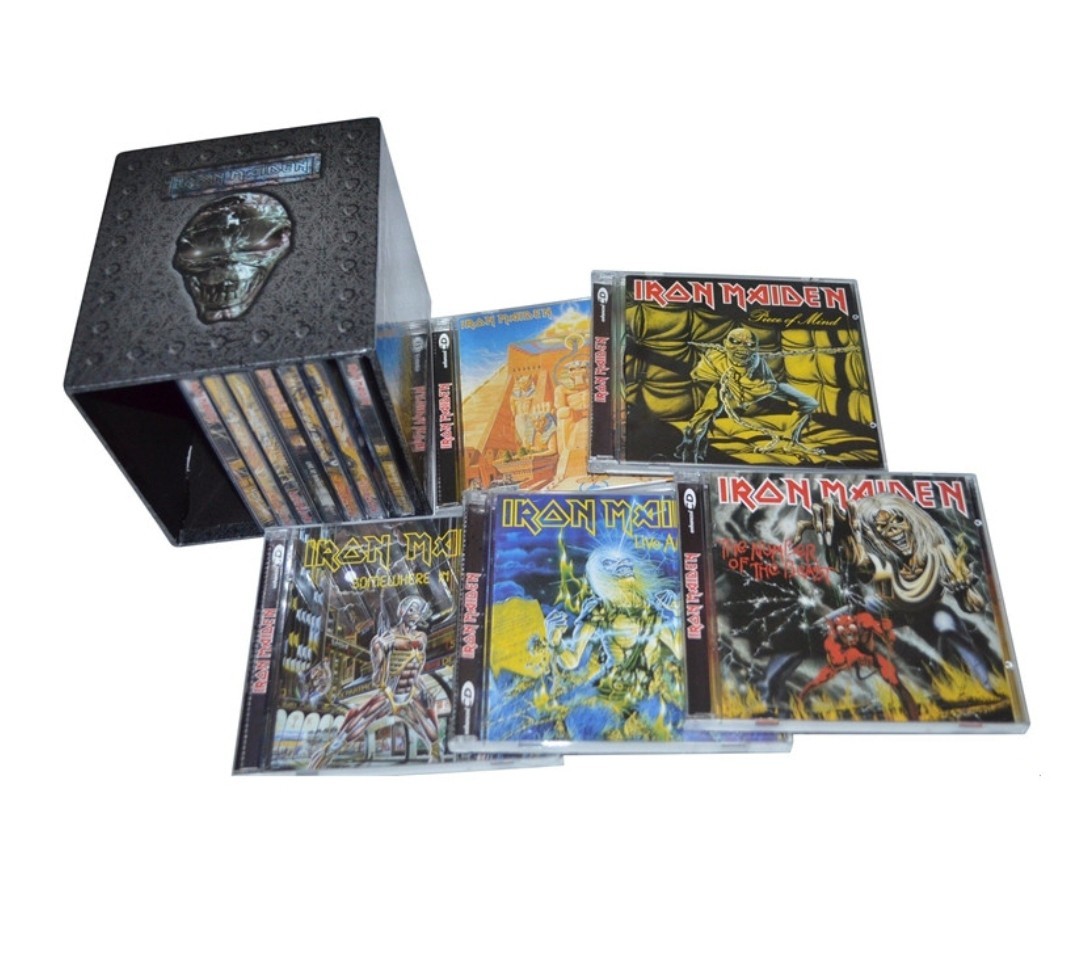 Iron Maiden Box Set Rock Style including 12 Album Collection 15 Discs New